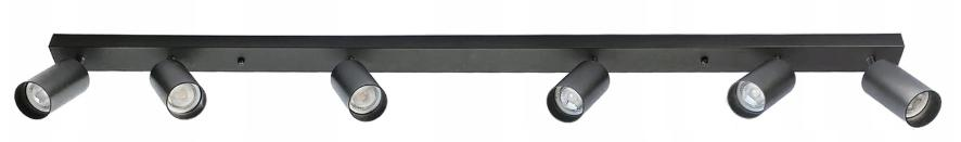Black multi-head track light from an anonymized China supplier.