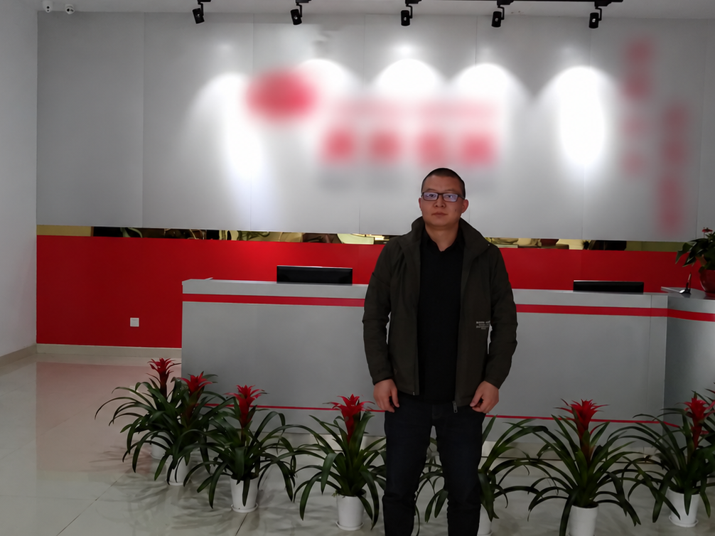 Harry Lee during an anonymised factory visit in China in 2018